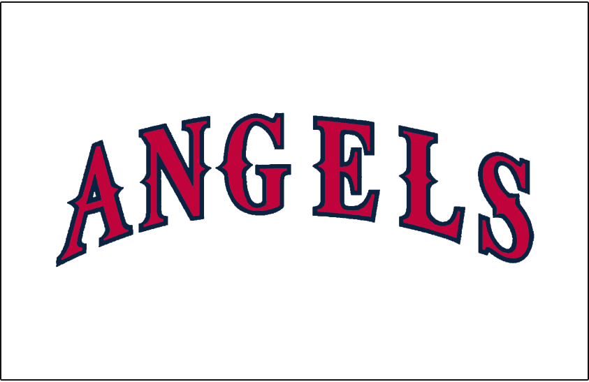 California Angels 1993-1996 Jersey Logo t shirts iron on transfers v2